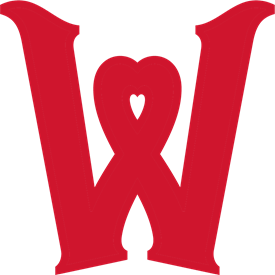 HeartW-RED WooSox W Logo